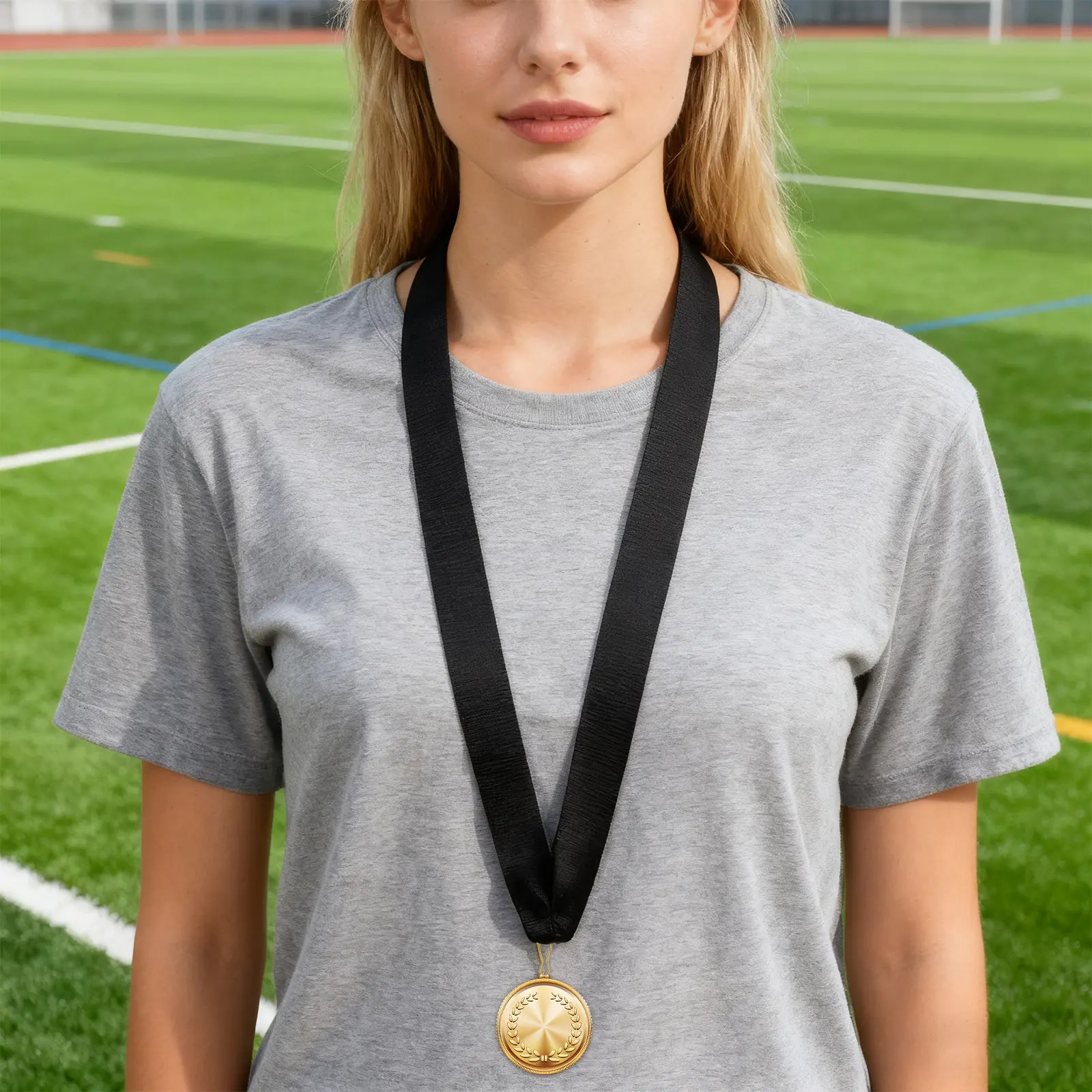 

30 шт. лент для медалей и наград, мягкие полиэстеровые шнурки для студенческих пропусков с прочным металлическим зажимом, для спортивных соревнований