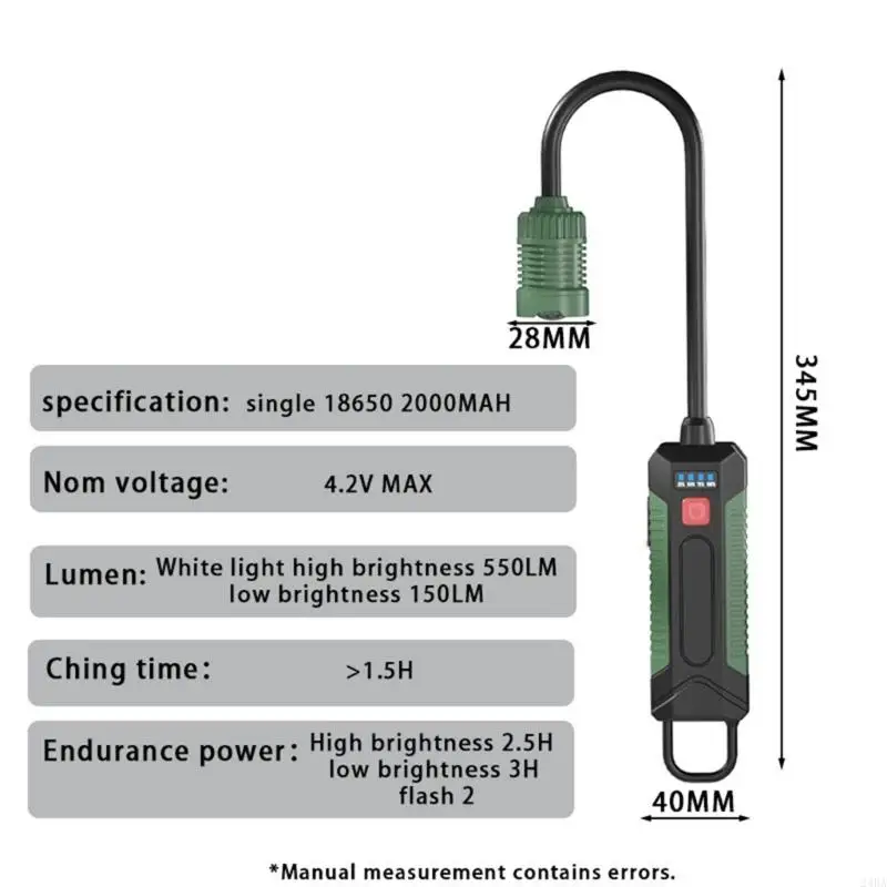 Multiple Purpose Barbecue Light 360 Flexible Transportable