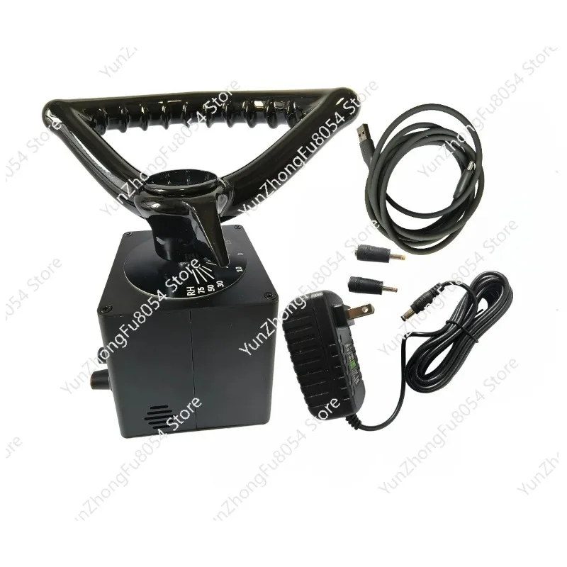 محاكاة الطيران A320/B737 محراث التوجيه عجلة الأنف حارث التوجيه إصدار USB (ليد اليسرى/اليمنى) لإيرباص/بوينغ Xplan #5