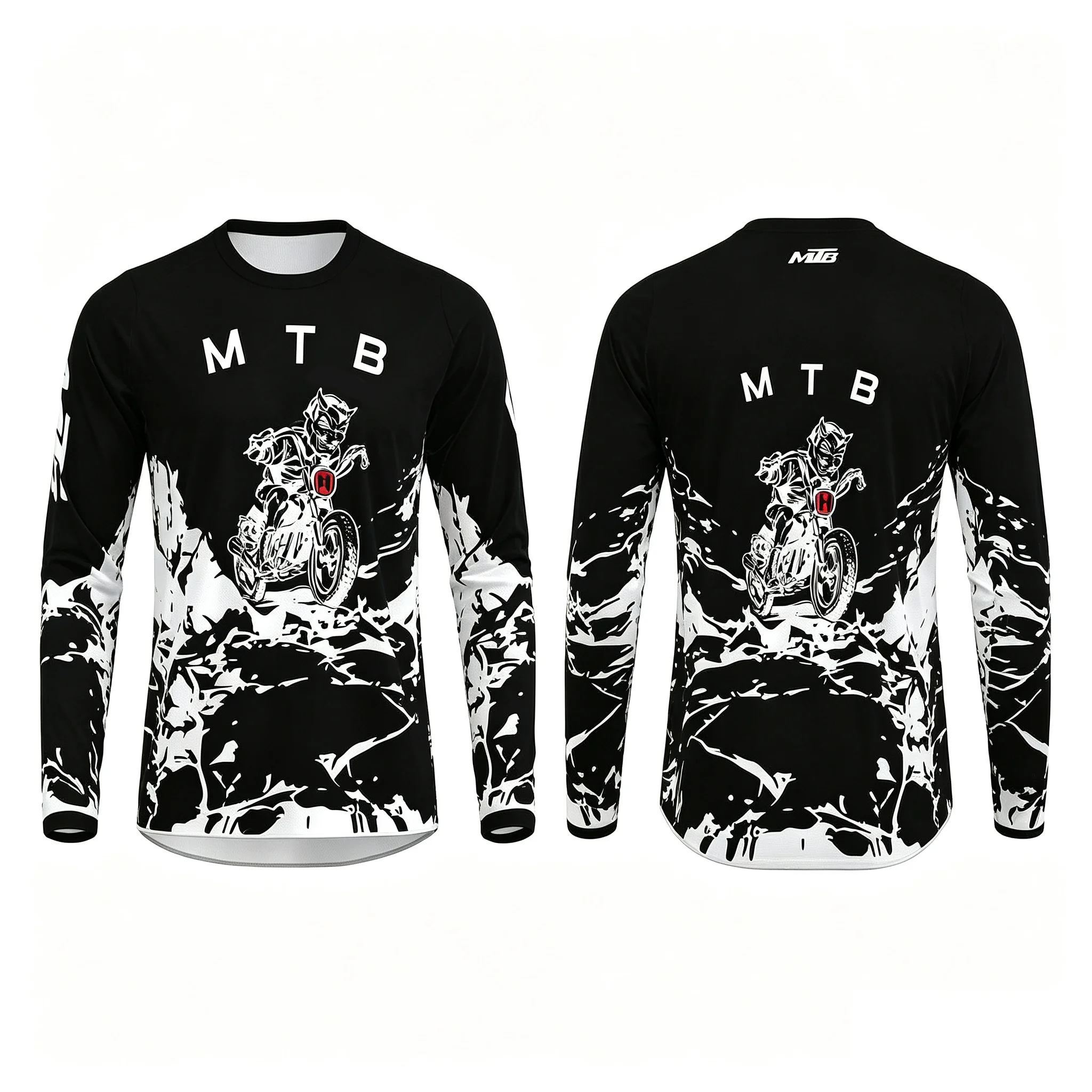 2026 Motocross Shirt Long Sleeve Men Jersey Off-Road Bicycle Racing T-Shirt Quick Mtb Jersey  Children's long-sleeve outdoor top