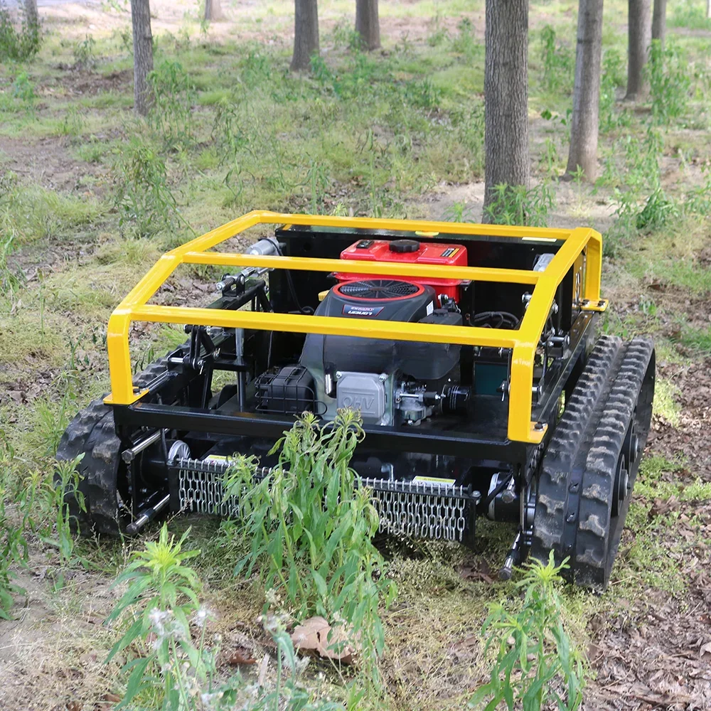 Heiße Verkäufe Crawler selbstfahrende Rasenmäher ferngesteuerter Rasenmäher für jedes Gelände