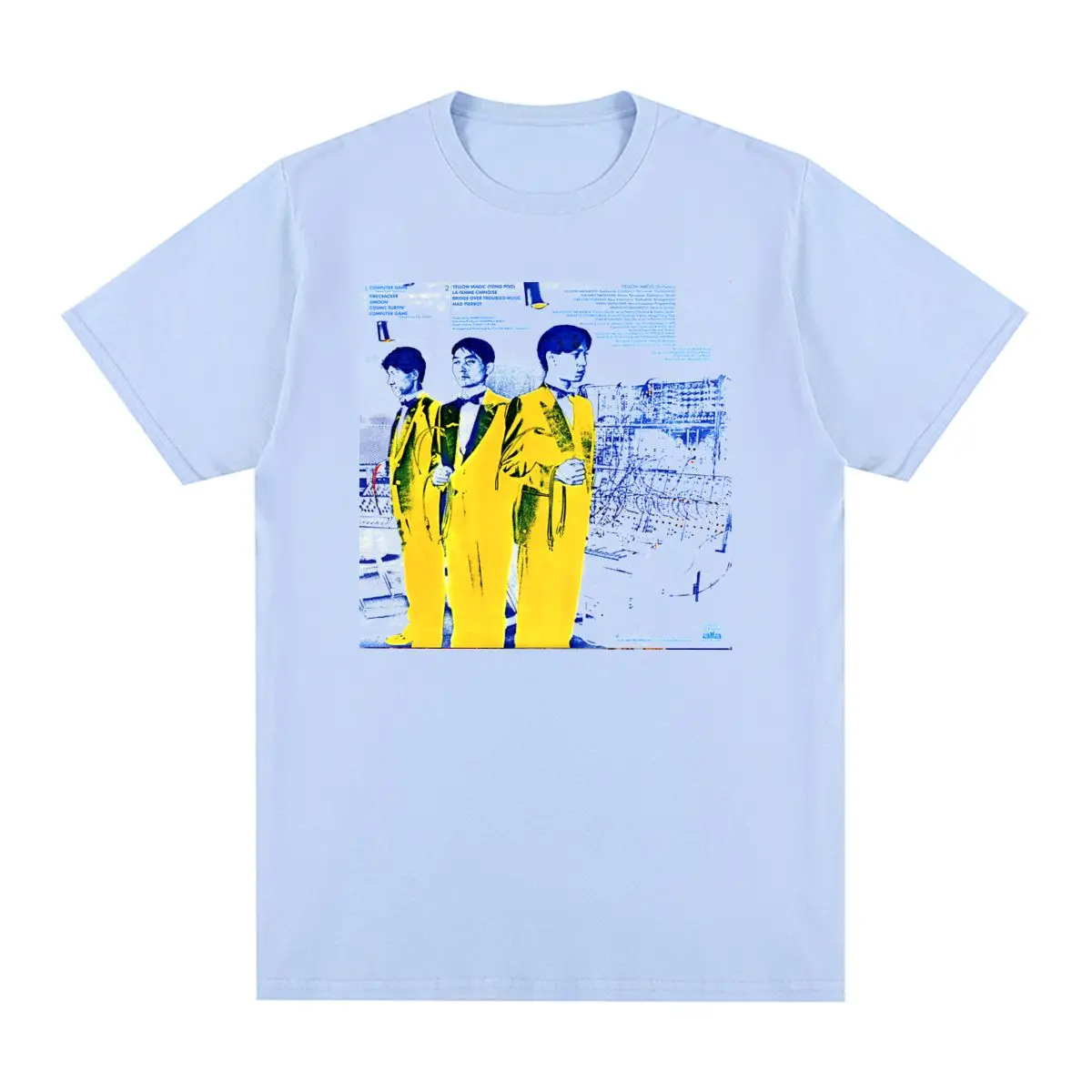 YMO Yellow Magic Orchestra Vintage T-shirt synthpop japan