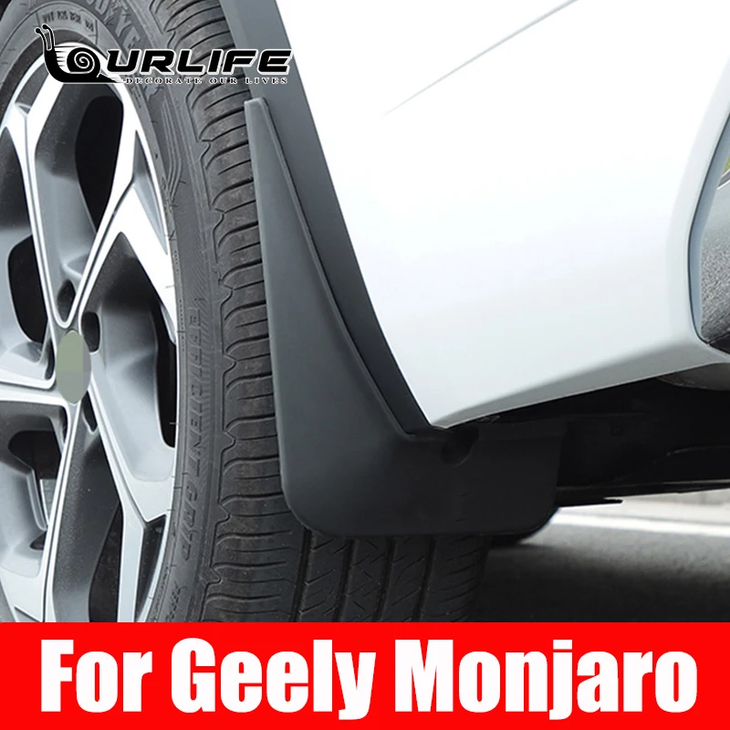 

Car Mudguard Mudguards Accessories Mud Flaps Splash Guards Cover Fender For Geely Monjaro Xingyue L 2022 2023 2024