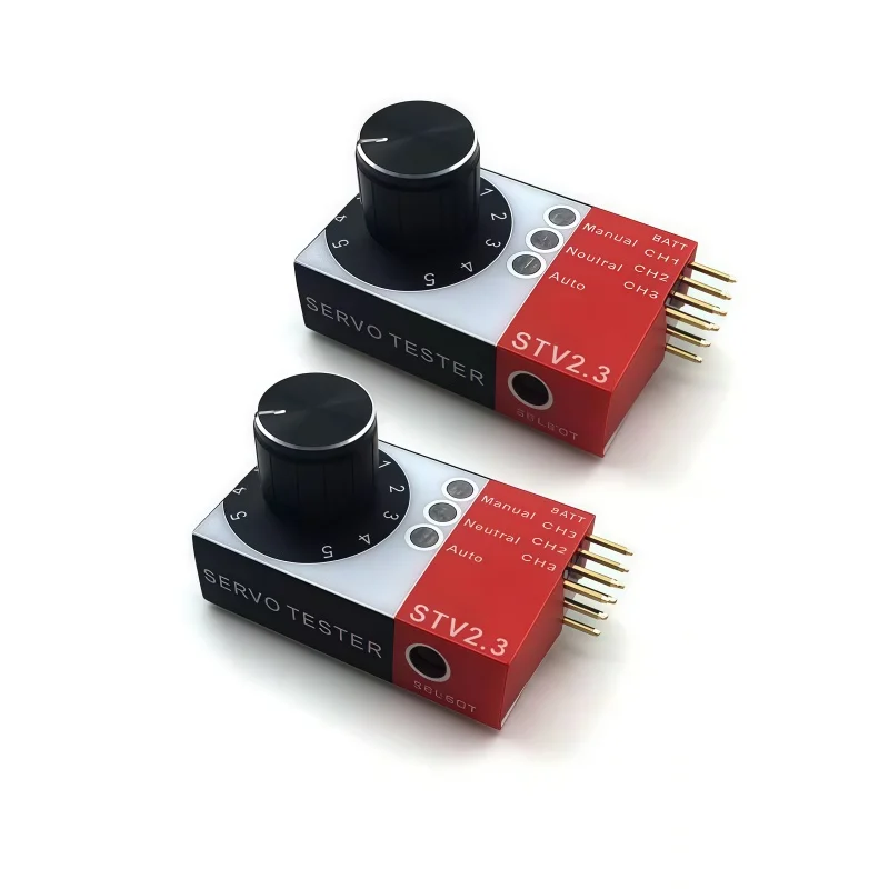1//2/5pcs 3 Channel RC Servo Tester ESC Throttle Regulator Adjustable Signal Generator for RC Airplane Car Boat Model Parts