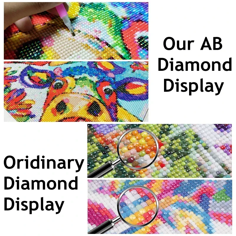 كوكو الرسوم المتحركة فيلم AB الماس مجموعة أدوات رسم 5D DIY بها بنفسك الماس التطريز عبر غرزة اليدوية الفن هدية الحرف ديكور المنزل