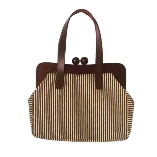 22CM Wood Head Bag Purse Frame with Screws Handbag Handle Wood Bag Parts Chain Clasp Accessories for Wallet And Coin Bag Making