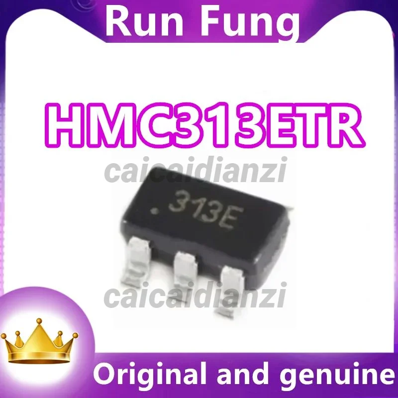 HMC313ETR HMC313  RF Amplifier IC HiperLAN, UNII 0Hz ~ 6GHz SOT-23-6 10Pcs/Lot  New Original