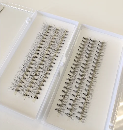 Handmade 60 Clusters Lashtray For Makeup  10D 20D 30D Individual Eyelashes  Bunches Professional Makeupartist Faux Lashtray