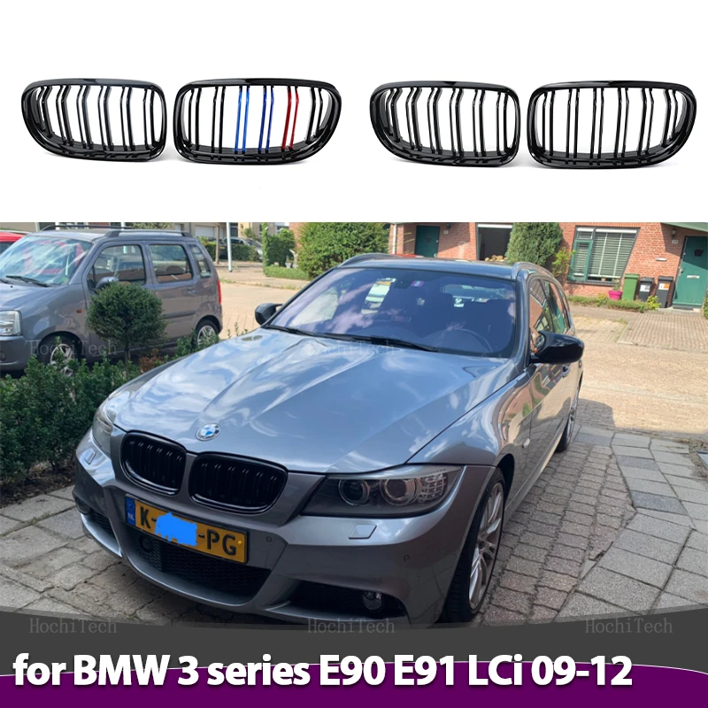 

Front Kidney Grille for BMW 3 Series E90 E91 LCi 2009 2010 2011 2012 Car Styling Car Replacement Racing Grille Gloss Black