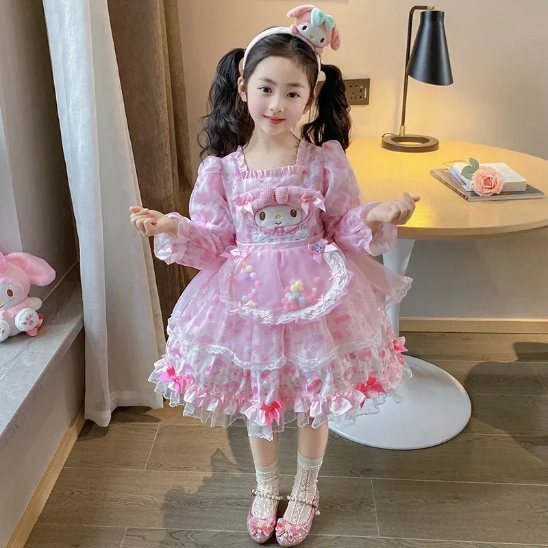 my melody birthday dress Sanrio Lolita Party Dress | My Melody Kuromi Plush Doll