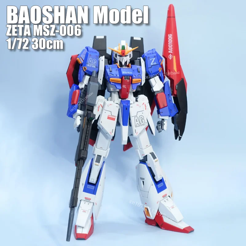 

In Stock BAOSHAN Model ZETA 1/72 MSZ-006 Z Assembly Model Kit Toys Action Figures Model Kits Robot Plastic Gift