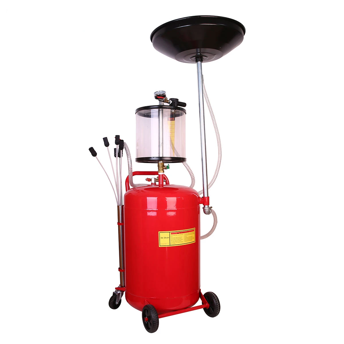 High Quality 80L Oil Engine Vacuum Car Tank Pneumatic Used Waste Suction Gearbox Waste Oil Changer