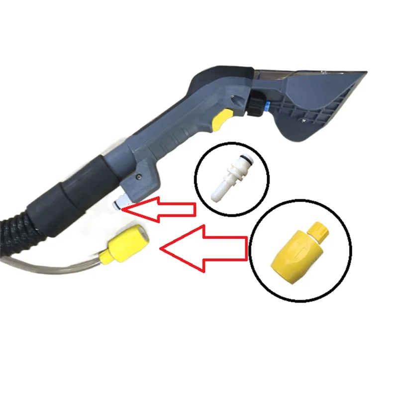 

Комплект разъемов для шланга FORC для KARCHER PUZZI 8/1 10/1 30/4, сменный разъем, простая установка, детали 4.446-023.0