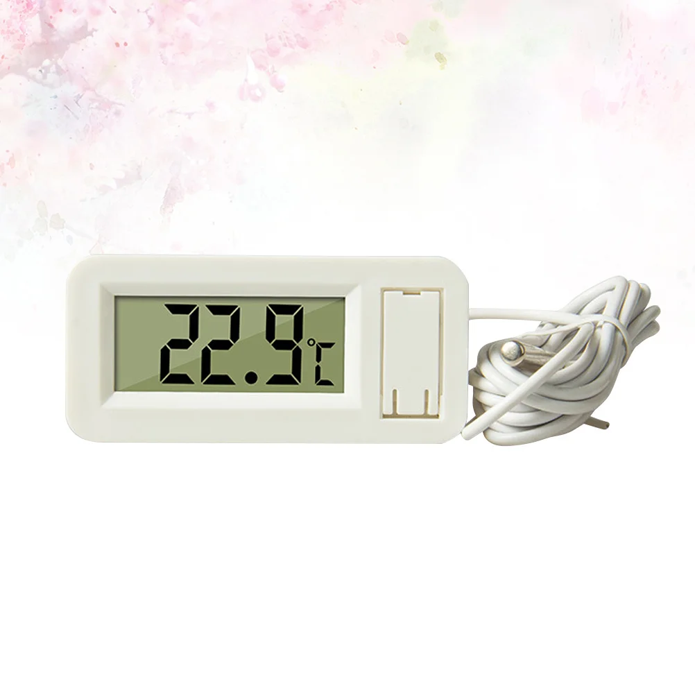 

Pet Thermometer Digital Reptile Thermometer Indoor Outdoor Temperature Humidity Gauge Terrarium Lizard Gecko Snake Turtle