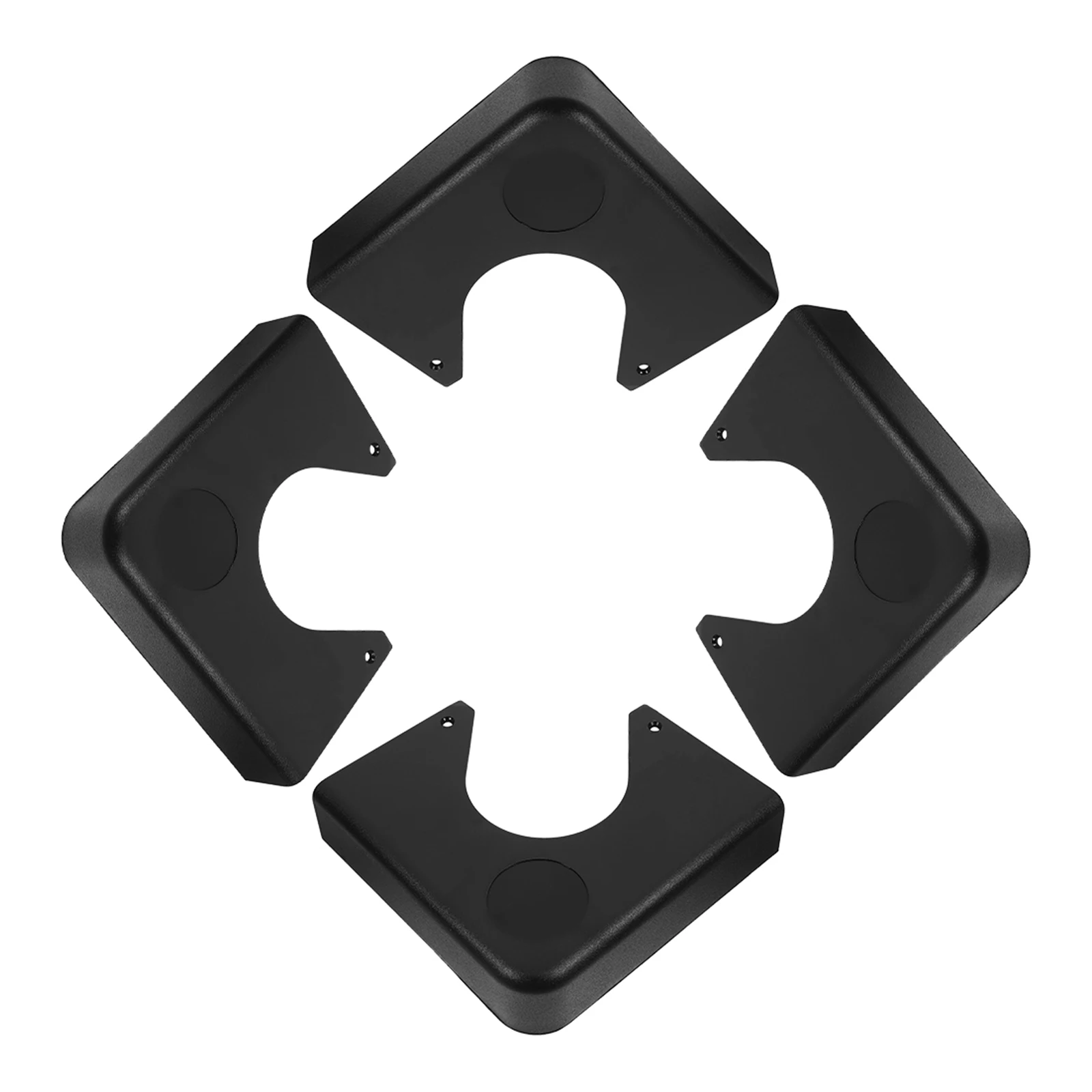 

4 Pcs Snooker Table Corner Plate Billiard Protector Pool Metal Replacement Parts For Corners