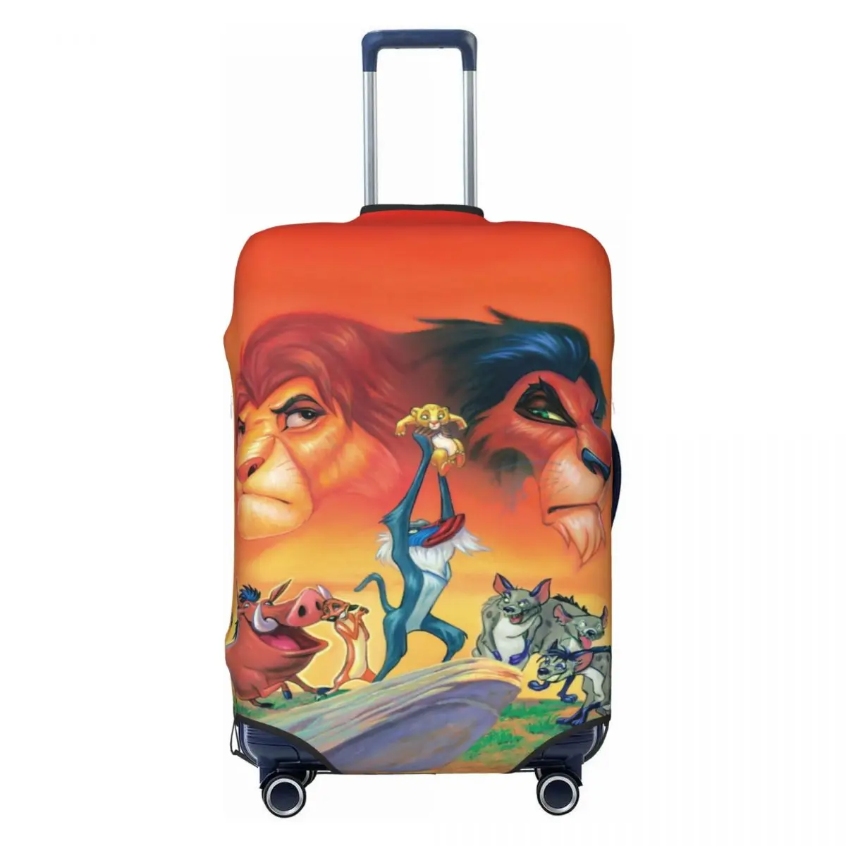 

The Lion King Suitcase Cover Washable Luggage Protective Covers for 18-32 inch