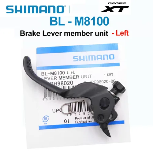 Imagen 2 del producto Unidad de reparación de miembro de palanca de freno Shimano XT BL M8100 mano derecha/izquierda Y2RR98010 Y2RR98020 piezas originales