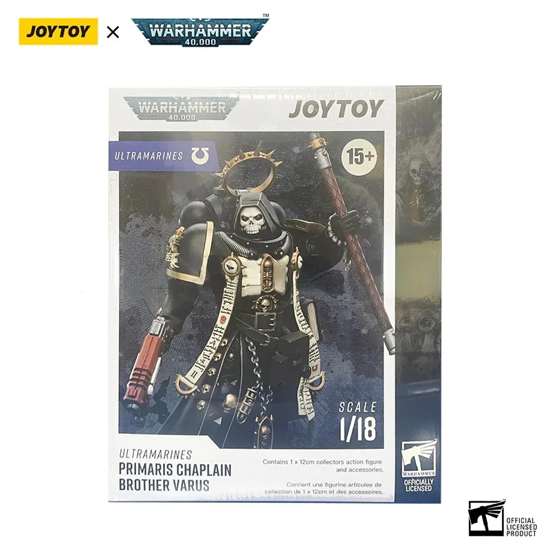 JOYTOY 1/18 Action Figure 40K Primaris Chaplain Brother Varus Anime Collection Military Model