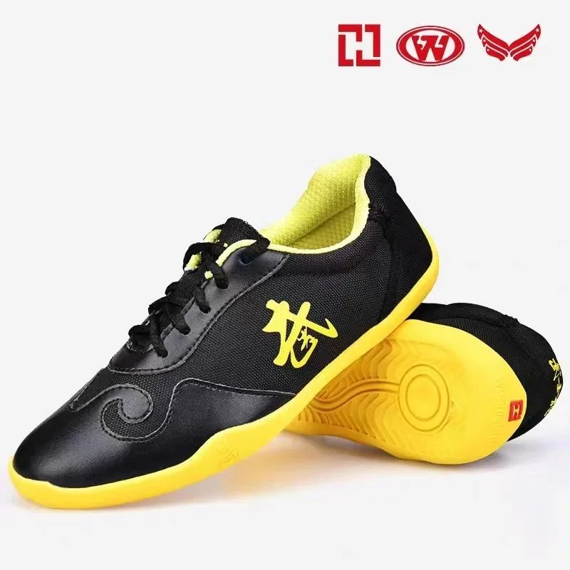 Chaussures d'entraînement professionnelles d'arts martiaux unisexes, chaussures de Wushu respirantes, marque de luxe, chaussures de Kung Fu, couples, hommes et femmes, taille 35-45