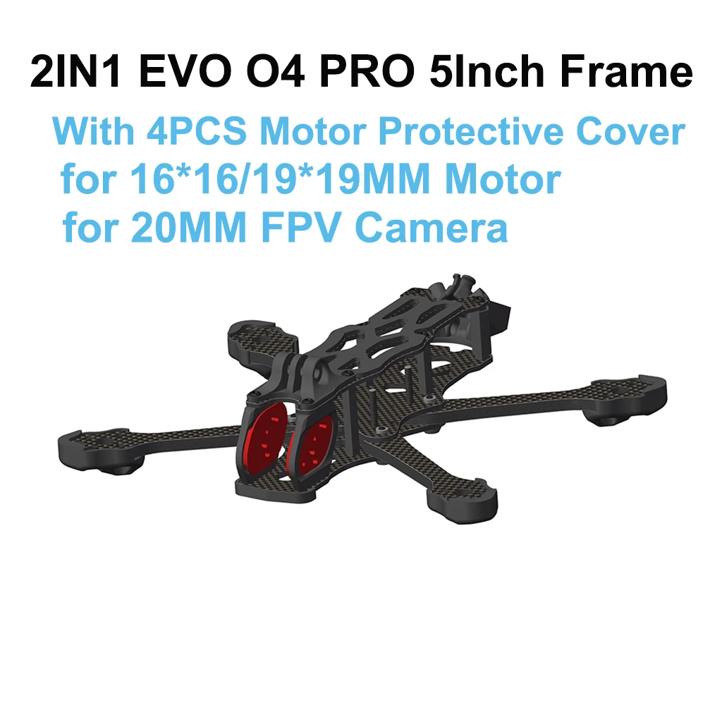 APEX EVO 225mm Rahmenkit FPV RC Racing Drone Quadcopter für CADDX Vista Polar Nebula RunCam Link für O3 Air Unit 2306 Motor – Detail 13