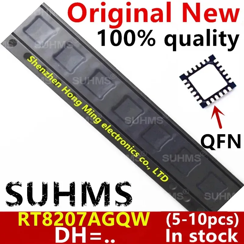 

(5-10piece) 100% New RT8207AGQW RT8207A DH=CL DH=.. QFN-24