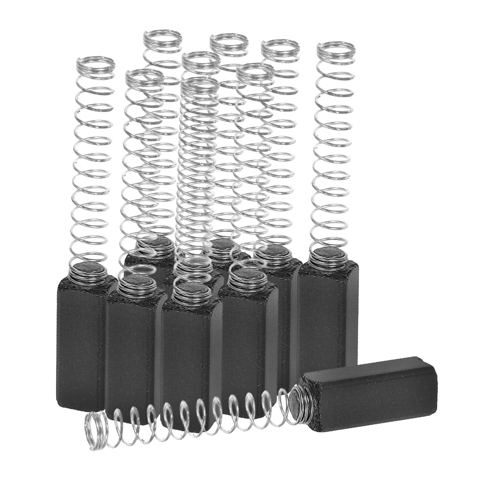 

10Pcs Sewing Machine Carbon Brush Kit Motor Replacement Compatible Old Models Overlock Machines Small Motor Repair Accessories