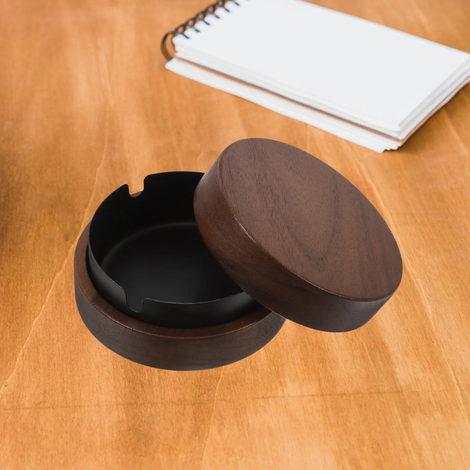

Stainless Steel Ashtray Round Cigarette Butt Holder Smoke Cup Home Office Wear Resistant Material Ample Capacity Efficient