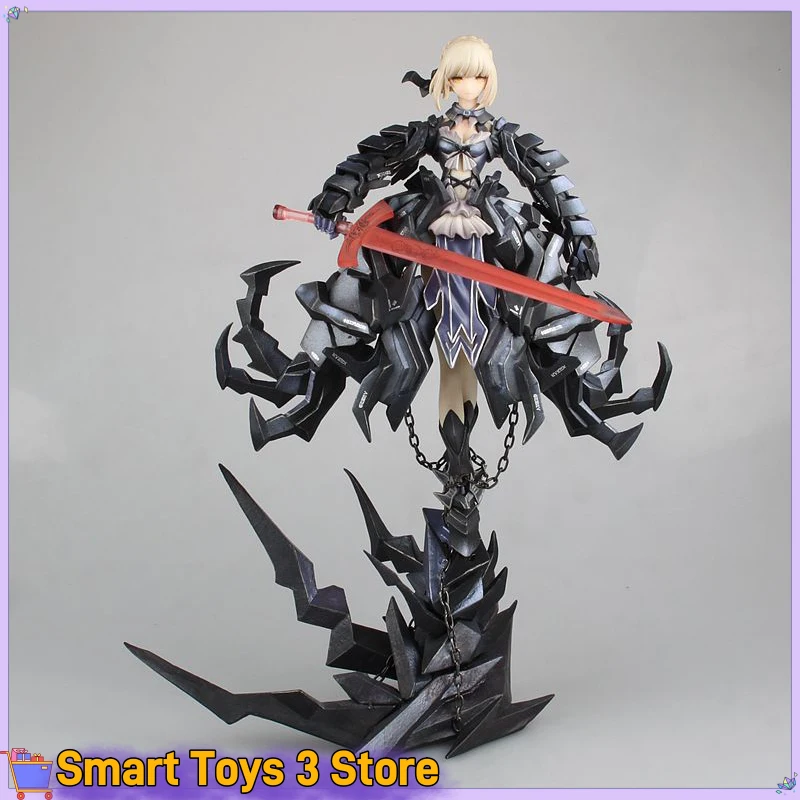 Anime Fate/Stay Night Arturia Pendragon Alter Standing Posture Hand Ornaments Figure Beautiful Girl Action Model Doll Gift Toys