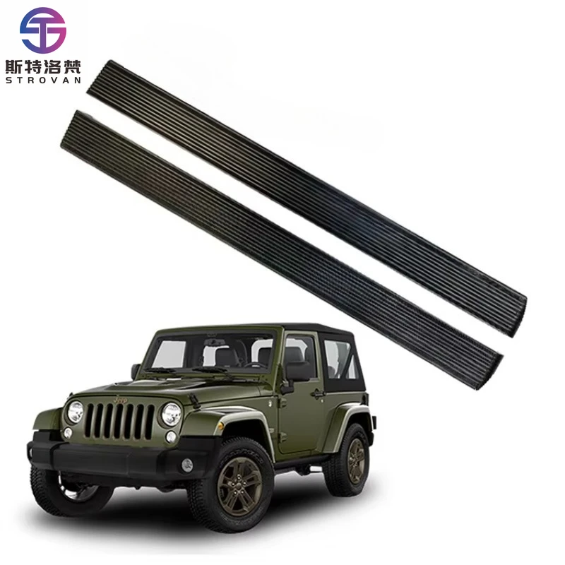 

STLF CLRAK Dirty Truck High-Performance Wear-Resistant Anti-Slip Car Side Pedal Door Electric Side Step for Wrangler 2019+
