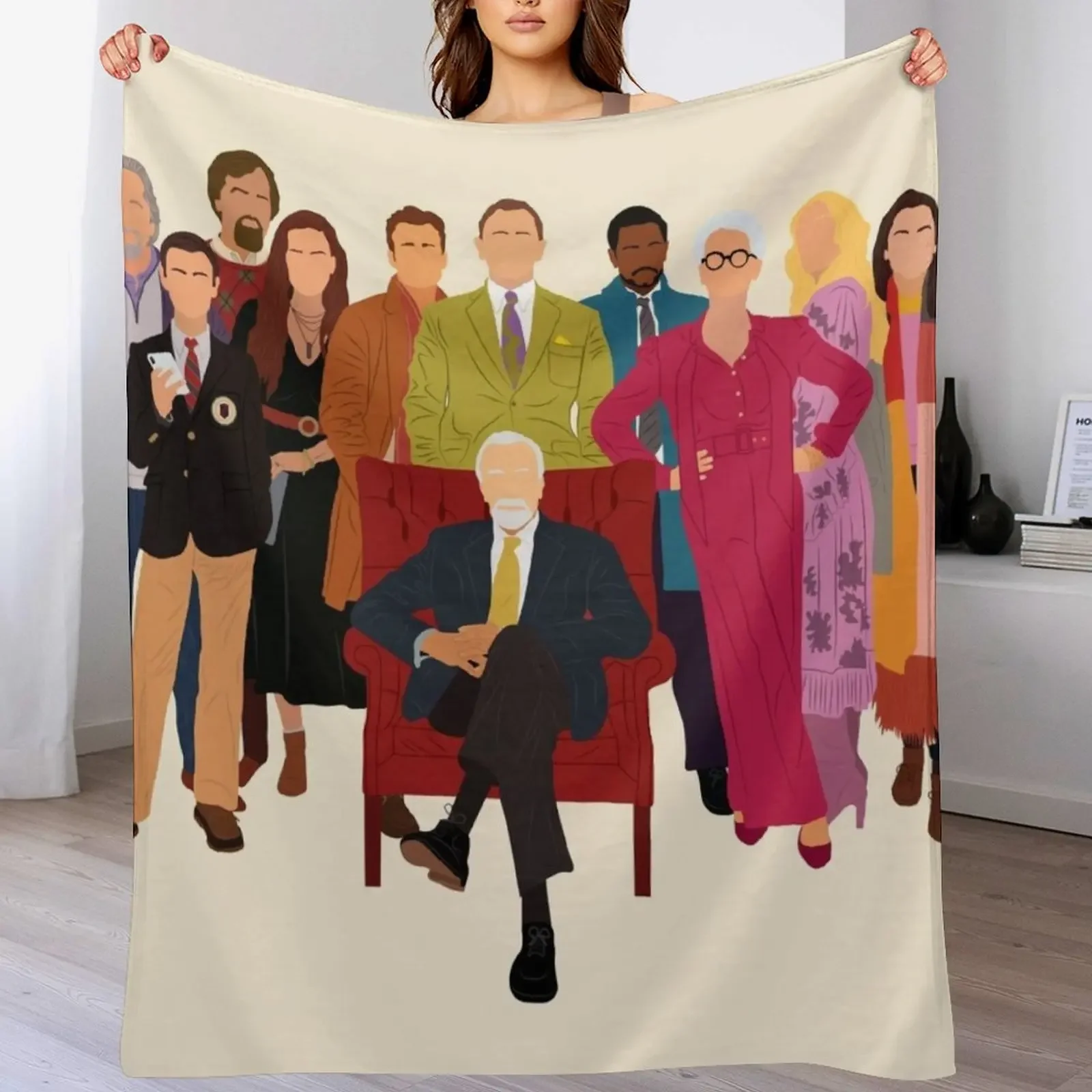 

Knives Out Throw Blanket Nap Luxury Designer Blankets