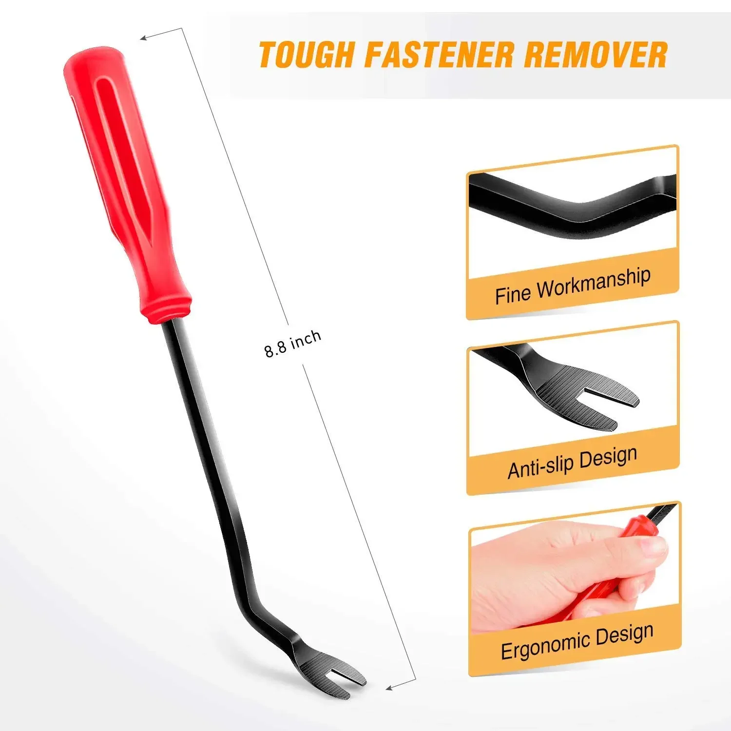 

Автофиксаторы 190 шт. - 18 размеров, универсальные автомобильные кнопочные крепления для Toyota Honda Nissan Mazda, с инструментом для снятия