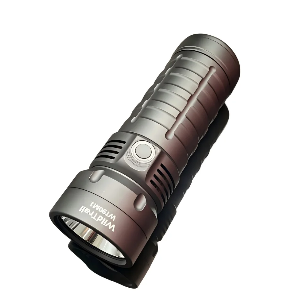WildTrail WT90M1 LED Flash Light Torch 6000 Lumen Super Bright 1300 Meters with TypeC Charge
