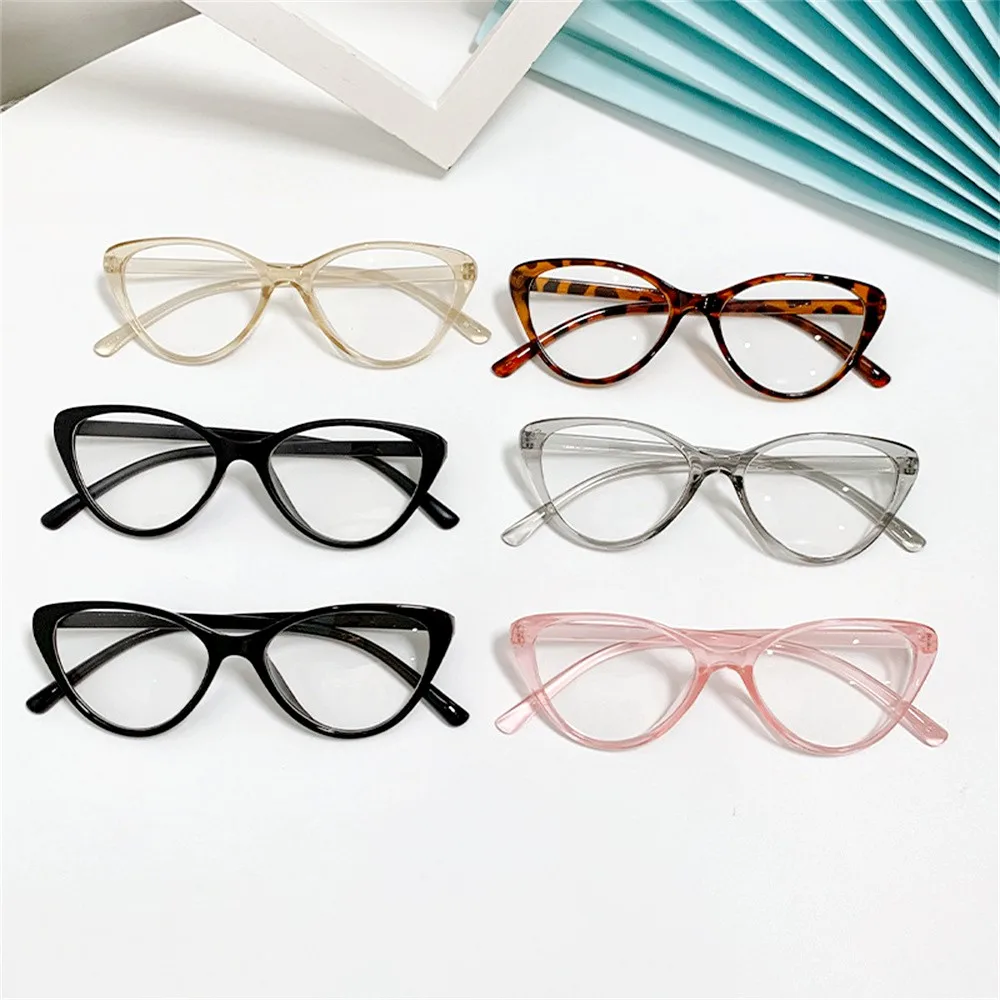 Retro Cat Eye Frame Blue Light Blocking Glasses Lightweight Women Men Fashion Vintage Optical Computer Eyeglass Reading Eyewear