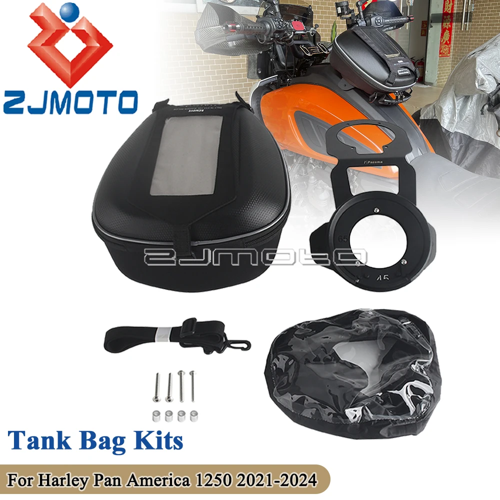 Motorcycle Tank Bag 3.8L Racing Bags Messenger Package Handbag For Harley Pan America 1250 RA1250 RA1250S CVO RA1250SE 2021-2024