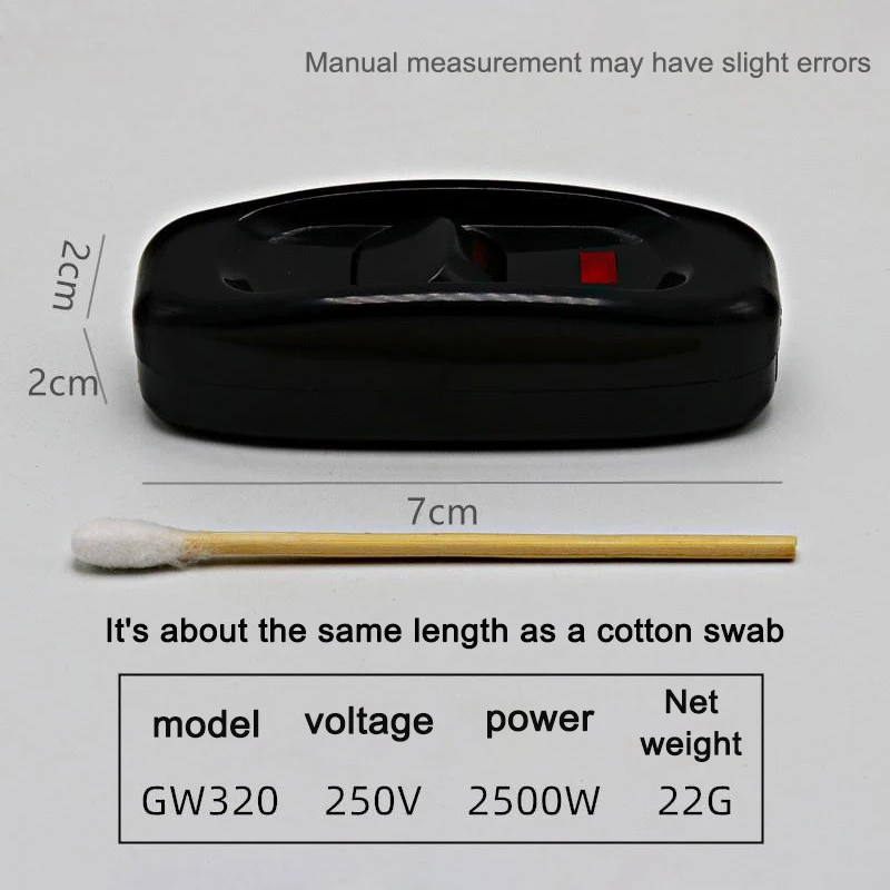 Przełącznik lampy nocna AC 240V 10A włączona/wyłączana lampka kontrolna LED stół przewód do lampy przełączniki kablowe