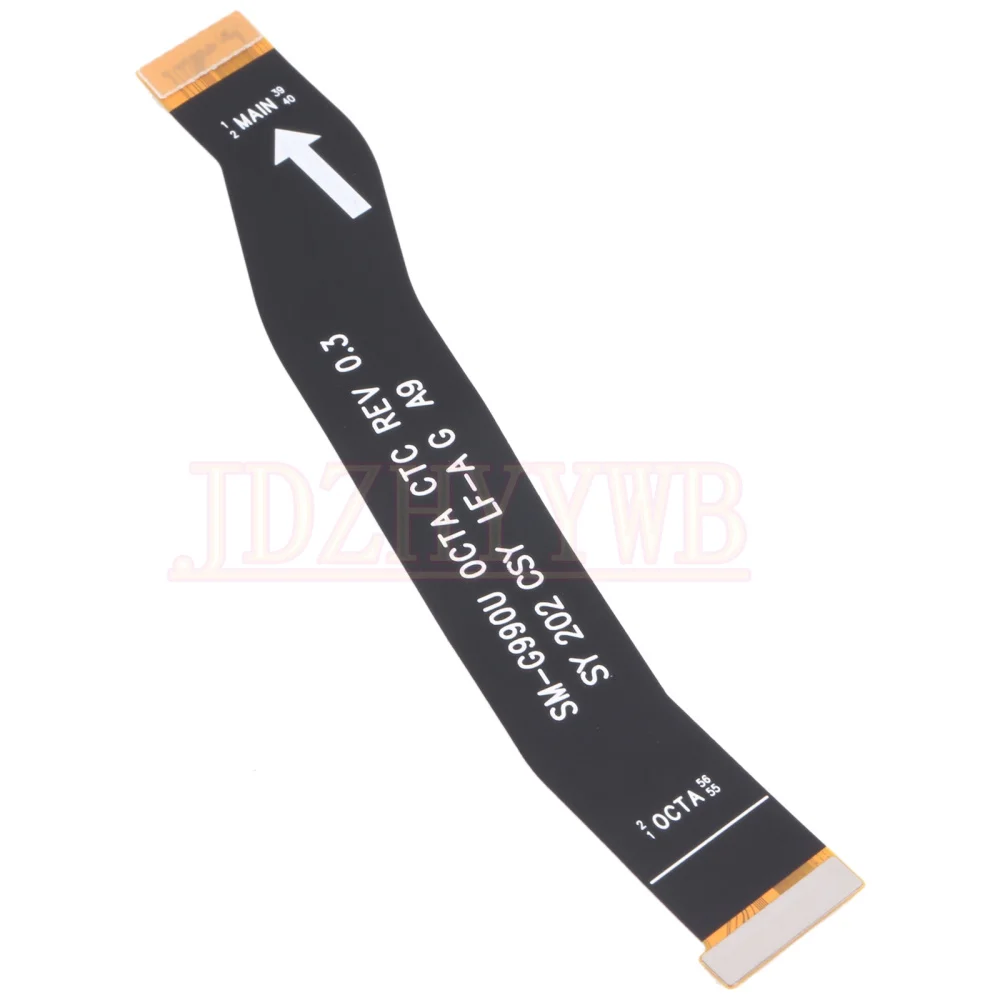 Earpiece Loudspeaker Charging Port Board For Samsung S21 FE S21FE 5G Fingerprint Off On Signal LCD Motherboard Main Flex Cable image 5