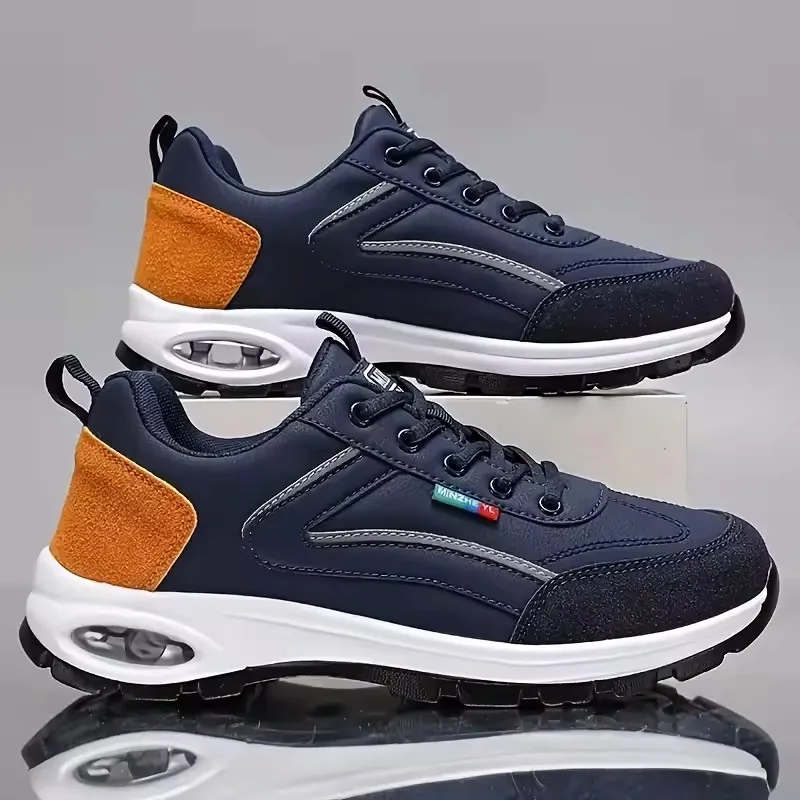 أحذية للرجال موضة إلى الأمام متعددة الألوان سطح جلد أحذية مقاومة للماء أحذية رجالية عصرية مضادة للانزلاق ومضادة للرائحة #5