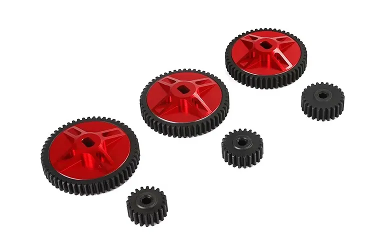 Gruppo ingranaggi di trasmissione in acciaio rinforzato 54T 20T 52T 22T 50T 24T per 1/5 HPI ROFUN BAJA