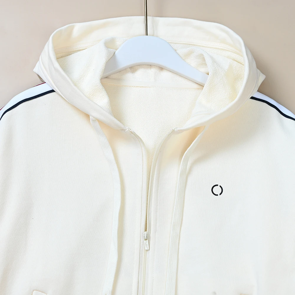 Sweat-shirt à capuche et pantalon taille haute pour femme, ensemble deux pièces décontracté et confortable en coton, Design ouvert sur le devant, automne et hiver