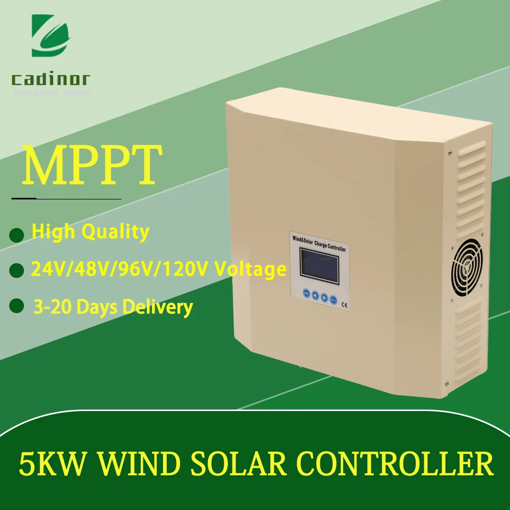 

Wind 2000W Aolar 600W Controller 2KW 3KW 24V 48V 5000W 96V 120V Rated Ppower 1000W-5000W MPPT Wind And Solar Charge Controller