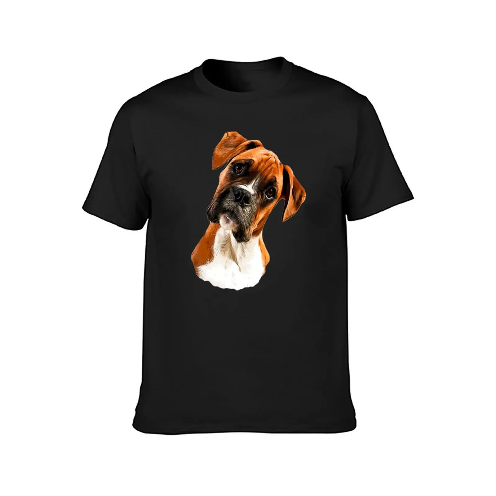 Boxer A Beautiful Boxer Head Tilt T-Shirt for a boy sweat sublime boys animal print mens t shirts casual stylish