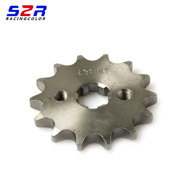 S2R Motorcycle Front Rear Sprocket Driven 44T For HONDA CB125 CB125 CB CBF XR XL 125 Moto Parts 44 14 Teeth Sprockets Drive