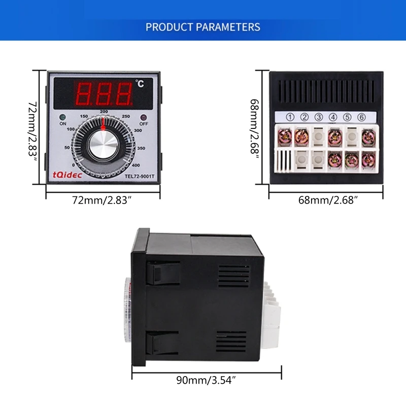 Temperature Controller K Type Electronic Thermostat Regulator for Gas Oven Drop Shipping