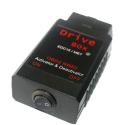 Привод EDC15/ME7 OBD OBD2 иммобилайзер IMMO активатор и Деактиватор автомобильный декодер EDC15 управление для дизельных двигателей Универсальный