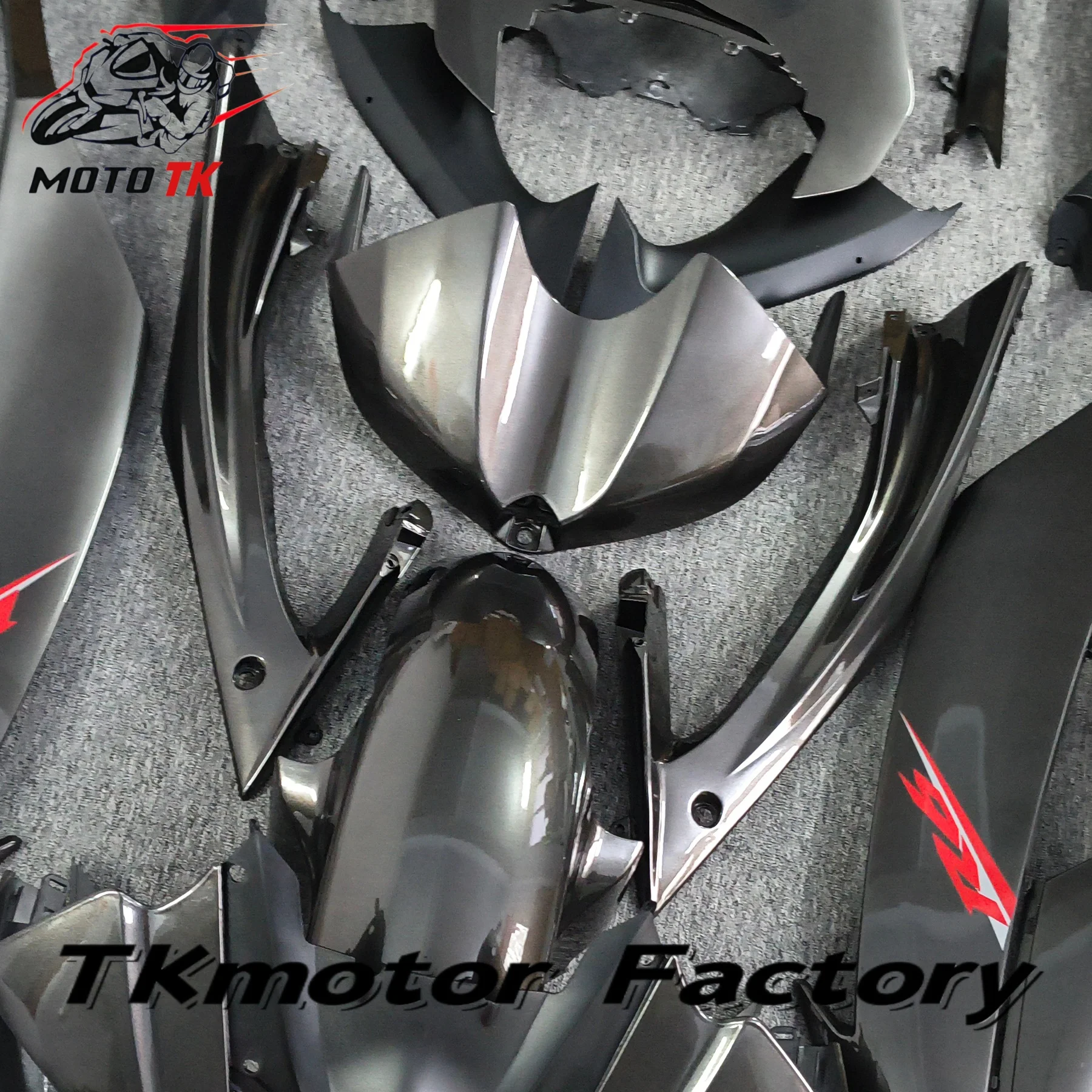 Fit for yamaha YZF-600 R6 2008 2009 2010 2011 2012 2013 2014 2015 2016 fairings 08 09 10 11 12 13 YZF R6 full fairing kit view 5