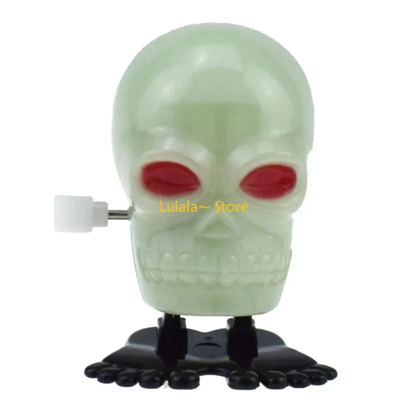 Y4QA Cartoon Clockwork Halloween Toy Plastics Windup Toy Kindergarten Gift
