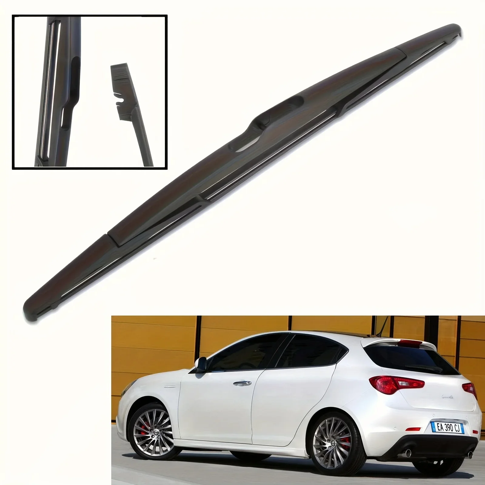 

For Alfa Romeo Giulietta 940 2010 - 2020 14" Rear Wiper Blade Windshield Windscreen Tailgate Window Car Rain Brush