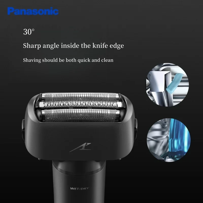 ماكينة حلاقة كهربائية باناسونيك ثلاثية الأبعاد بلاكستون 3 IPX7 ماكينة حلاقة مقاومة للماء رطبة وجافة ذات استخدام مزدوج بطارية لحية الوجه للرجال
