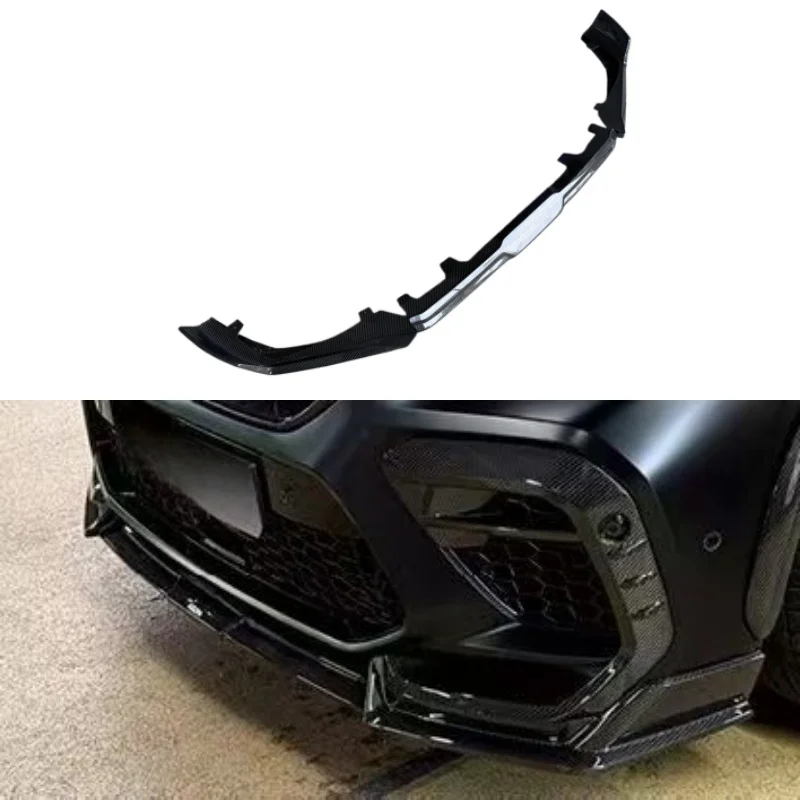 

AD Style Dry Carbon Fiber Front Bumper Lip Body Kit for BMW X6M Upgrade