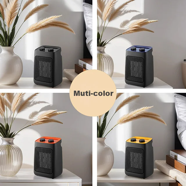 1500W Fast Heating Home Room Ajustable Thermostat Portable Ceramic Space Heater Fan